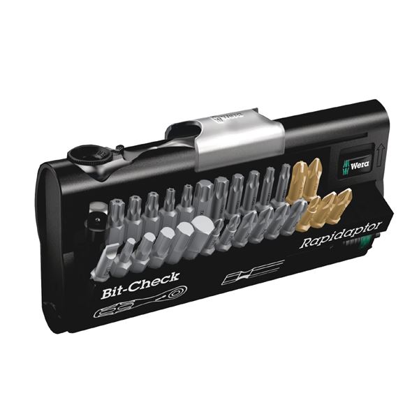 WERA ヴェラ 31点組 １番ウッドビット ラチェットハンドルセット 差込6.35粍 入れもの付 073640 手道具 物の具 DIY やり方手道具 御先棒 【北海道・沖縄・離島送りとどける不可】