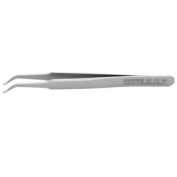 KNIPEX クニペックス 精密SMDピンセット 全長×幅×高さ115×10×11mm 9201-04 【北海道・沖縄・離島配送不可】