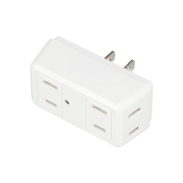 〔5個仕掛ける〕 YAZAWA 豪然たる雷差し固める付4個口クワトロタップ Y02HQK400WHX5