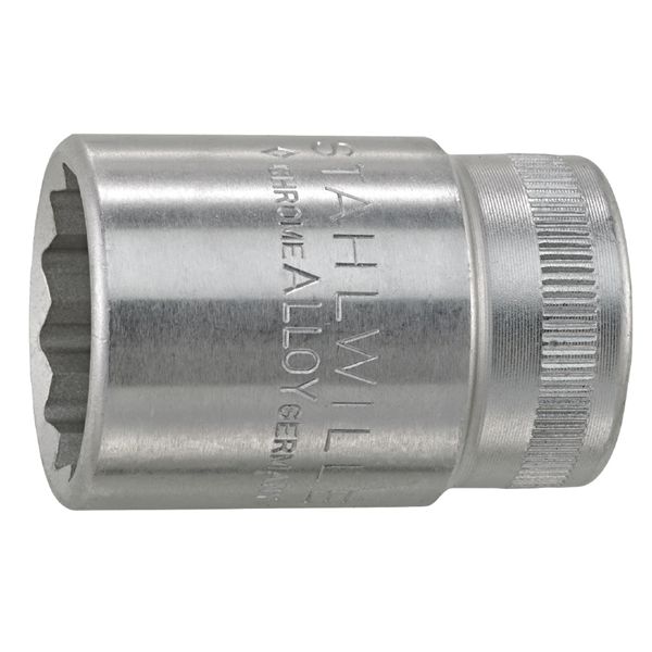 STAHLWILLE スタビレー 1/2SQ 十二角ソケット 25/32 インチサイズ 全長41mm 面接触 50A-25/32 工具 ツール DIY 作業工具 【北海道・沖縄・離島配送不可】