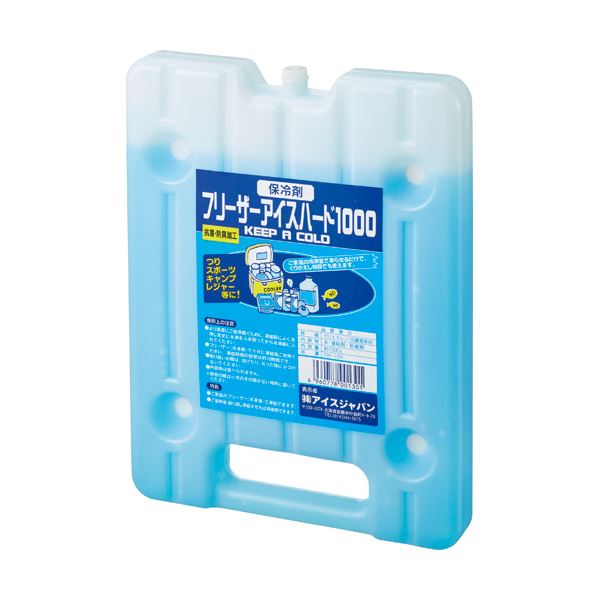 （まとめ） 内燃機関ジャパン保冷剤 フリーザーアイスハード 約1000g FIH-10H 1個 〔×10仕掛ける〕 【北海道・沖縄・離島送りとどける不可】