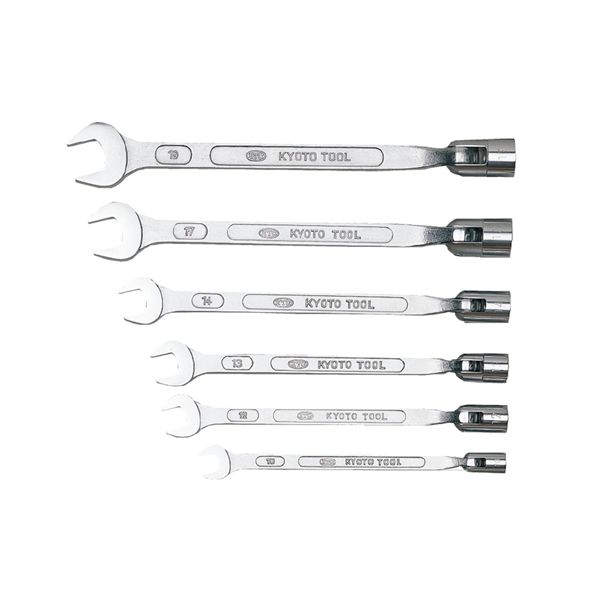 KTC 京都機械工具 フレックス ソケットスパナ 6本組 FBS6 ソケット スパナ 工具 ツール DIY 作業工具 【北海道・沖縄・離島配送不可】