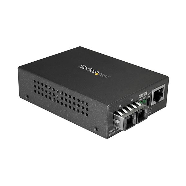 StarTech.com Gigabit対応 光メディアコンバータ MCMGBSCMM055 1台 【北海道・沖縄・離島配送不可】