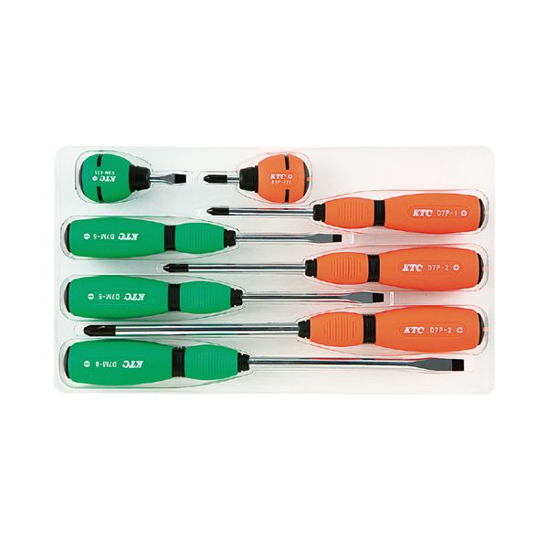 KTC 京都機械工具 ソフトドライバー セット 8本組 TD798 ドライバー 工具 ツール DIY 作業工具 【北海道・沖縄・離島配送不可】