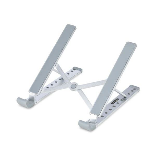 StarTech.com ノートパソコンスタンド 折りたたみ式 シルバー LAPTOP-RISER-BAR 1個 【北海道・沖縄・離島配送不可】
