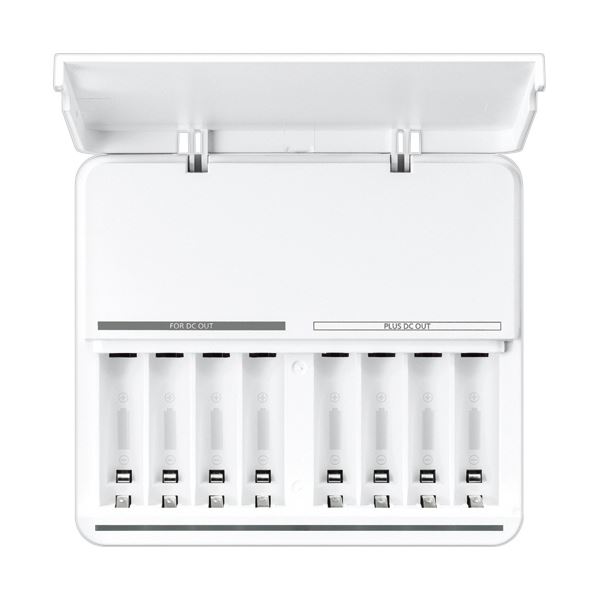（まとめ）パナソニック USB出力付急速充電器8列 単3形・単4形用 BQ-CCA3 1個〔×3セット〕