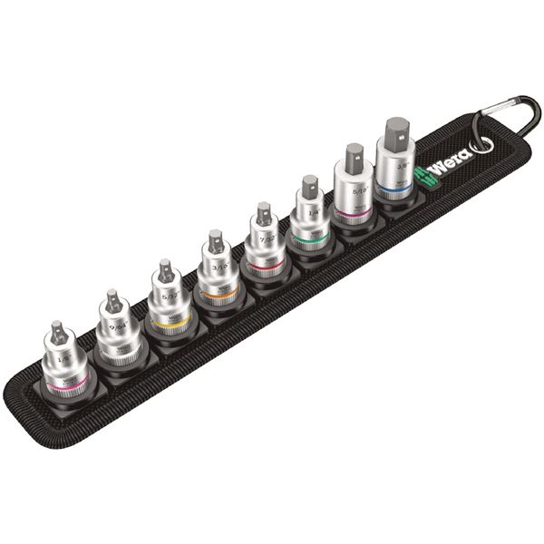 WERA ヴェラ 差込角3/8DR 8点組 ヘックスプラス ビットソケットセット サイクロップラチェット用 003974 工具 ツール DIY 【北海道・沖縄・離島配送不可】 14,039円