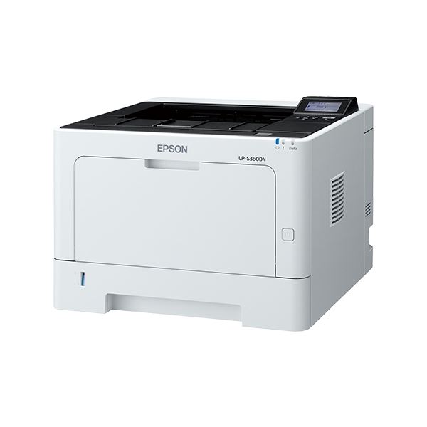 エプソン A4モノクロページプリンター/40PPM/LCDパネル搭載/両面印刷/ネットワーク/耐久性30万ページ LP-S380DN 【代引不可】【北海道・沖縄・離島配送不可】