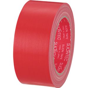 （まとめ） スリオンテック カラー布テープ 50mm×25m 赤 343702RD 1巻 〔×15セット〕【代引不可】【北海道・沖縄・離島配送不可】 7,198円
