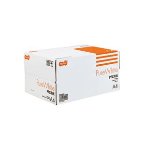 （まとめ） TANOSEE PPC質問用紙 Pure White A4 1箱（5000枚：500枚×10冊） 〔×10書き割り〕【代引不可】【北海道・沖縄・離島送りとどける不可】