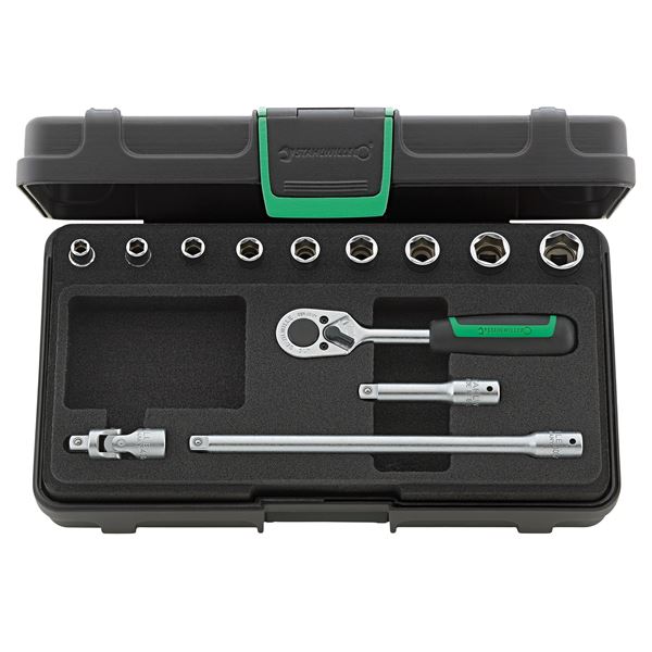 STAHLWILLE（スタビレー） 40A／9／4KN （1／4SQ）ソケットレンチセット （96015107）【代引不可】【北海道・沖縄・離島配送不可】
