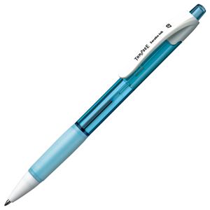 （まとめ） TANOSEE ノック式油性ボールペン（なめらかインク） 0.7mm 黒 （軸色 アクアブルー） 1本 〔×60セット〕【代引不可】【北海道・沖縄・離島配送不可】