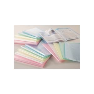 （まとめ） TANOSEE クリアファイル A4タテ 10ポケット 背幅8mm クリア 1冊 〔×50セット〕【代引不可】【北海道・沖縄・離島配送不可】