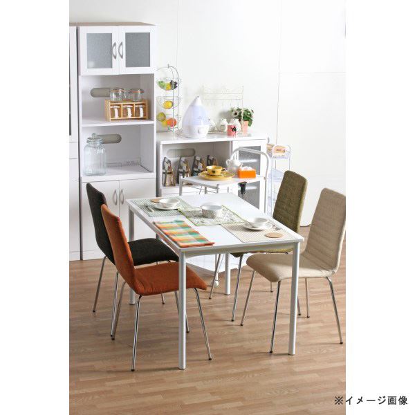 北欧風 夕御飯速見表/リビング速見表 単品 〔幅120糎〕 白いこと スチール写真屋台骨 『シュクル』 【代引不可】【北海道・沖縄・離島送りとどける不可】 テーブル-ダイニングテーブル-インテリア・寝具・収納