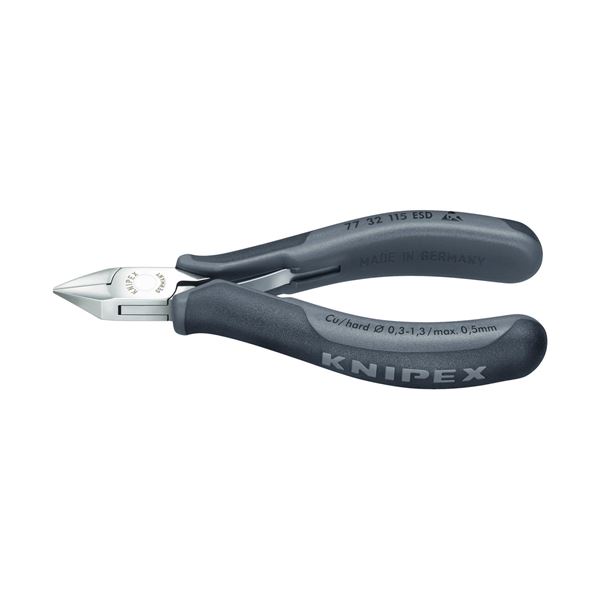 KNIPEX（クニペックス）7732-115ESD 電子工学ニッパー【代引不可】【北海道・沖縄・離島送りとどける不可】