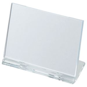 （まとめ） 光 カード立て 可動式 W100×H65mm 透明 UC1-1 1個 〔×30セット〕【代引不可】【北海道・沖縄・離島配送不可】 6,744円