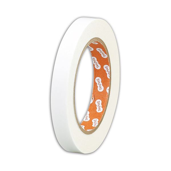 (まとめ) TANOSEE オリジナル両面テープ 15mm×20m 1セット（13巻） 〔×10セット〕【代引不可】【北海道・沖縄・離島配送不可】