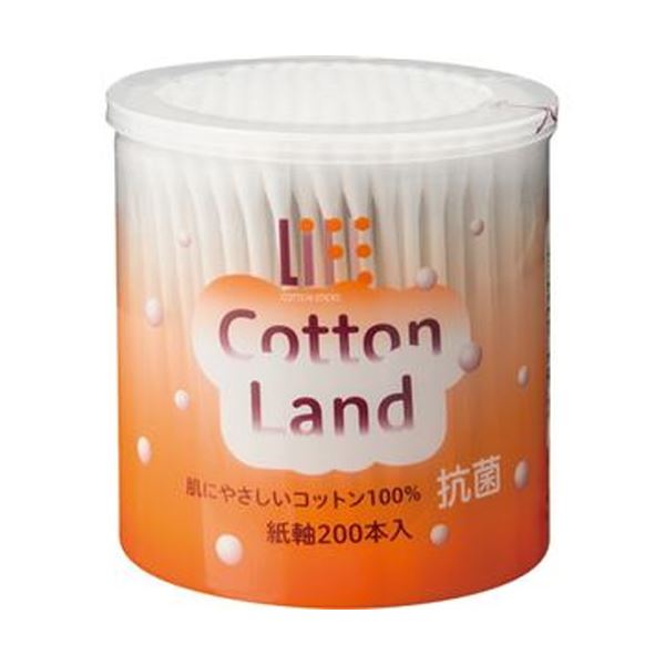 （まとめ）平和メディク ライフ コットンランド綿棒 1セット（2000本：200本&times;10個）〔&times;10セット〕 【北海道・沖縄・離島配送不可】｜フジックス 12,568円