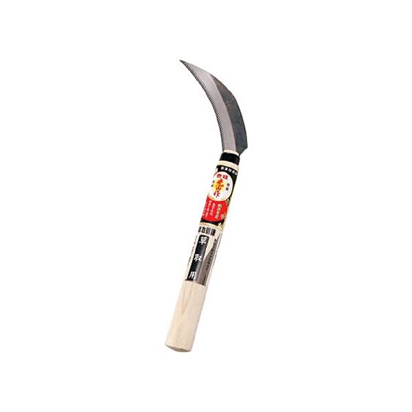 (まとめ) 豊稔企販 草取鋸鎌 刃長120mmHT-0881 1挺 〔×5セット〕