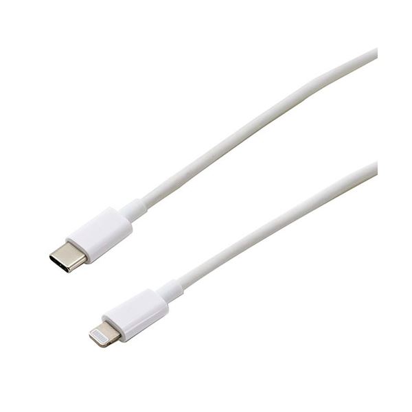 〔5個仕掛ける〕imprinc USB Type-C to Lightningコネクタケーブル 1.0m 白いこと ICLCS100WX5