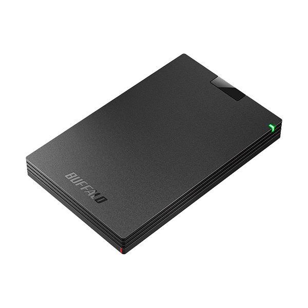 (まとめ）バッファロー MiniStationUSB3.1(Gen.1)対応 ポータブルHDD 1TB ブラック HD-PCG1.0U3-BBA 1台〔&times;3セット〕【代引不可】【北海道・沖縄・離島配送不可】｜フジックス