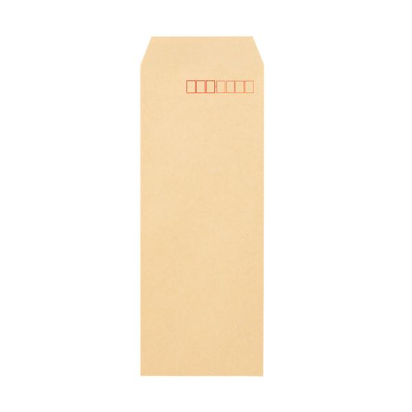(まとめ）TANOSEE クラフト封筒 テープ付 70g 長4 〒枠あり 1000枚入×3パック〔×3セット〕【代引不可】【北海道・沖縄・離島配送不可】