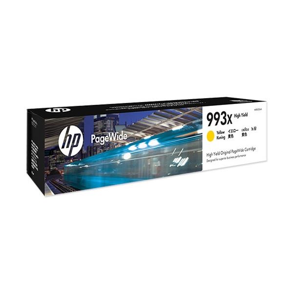日本HP(ヒューレット・パッカード) HP993X インキ薬莢 黄色 M0K00AA 1個
