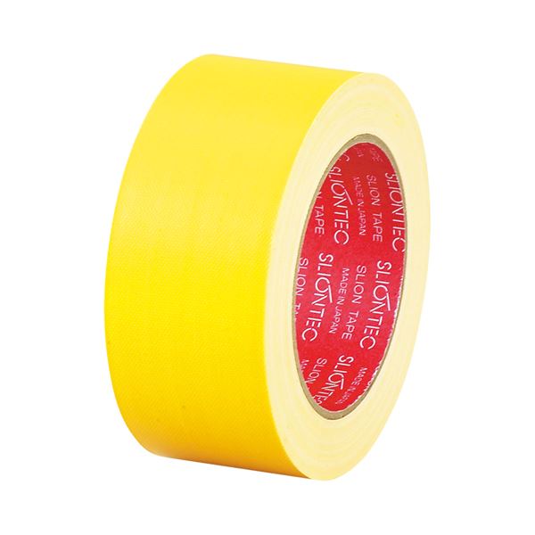(まとめ) スリオンテック 布粘着テープ No.3390 50mm×25m 黄 No.3390-50YL 1巻 〔×30セット〕【代引不可】【北海道・沖縄・離島配送不可】