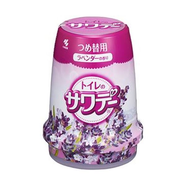 （まとめ）小林製薬 サワデーこころ落ち着くラベンダーの芳ばしさ つめ替用 140g 1個〔×50仕掛ける〕 【北海道・沖縄・離島送りとどける不可】