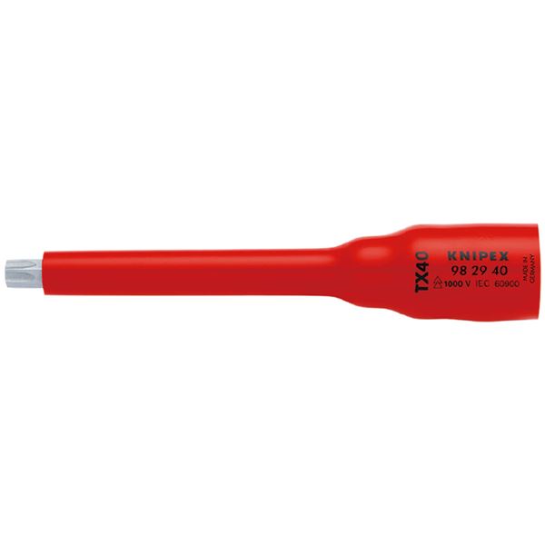 KNIPEX クニペックス ３／８ＳＱ 不成立ソケットＴｘ４０ １０００Ｖ不成立遣りかた 9829-40 【北海道・沖縄・離島送りとどける不可】