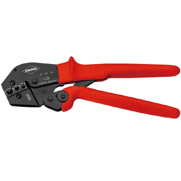 KNIPEX クニペックス 圧着プライヤー   9752-18 【北海道・沖縄・離島送りとどける不可】