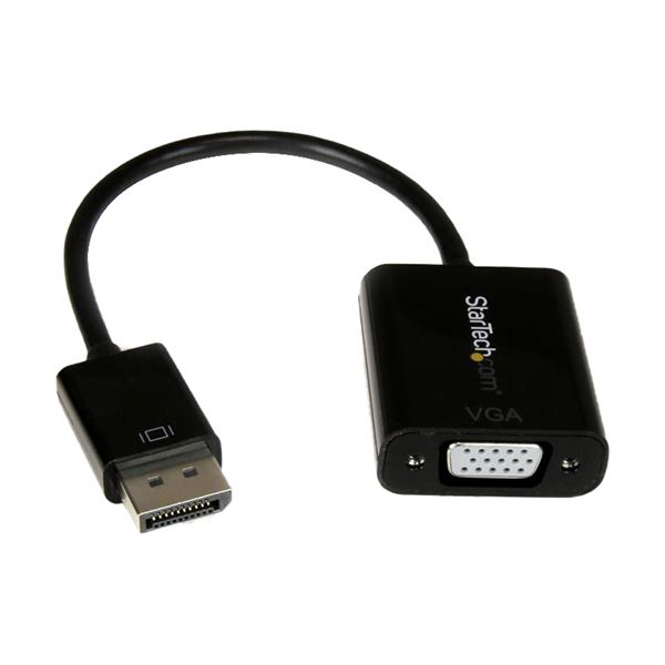 （まとめ）StarTech DisplayPort1.2-VGAうつり変わりアダプター 1920×1200 黒いこと DP2VGA3 1個〔×2仕掛ける〕【代引不可】【北海道・沖縄・離島送りとどける不可】