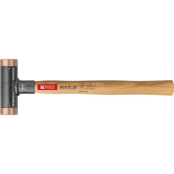 PB SWISS TOOLS 306-32CU 無手答え銅金鎚【代引不可】【北海道・沖縄・離島送りとどける不可】