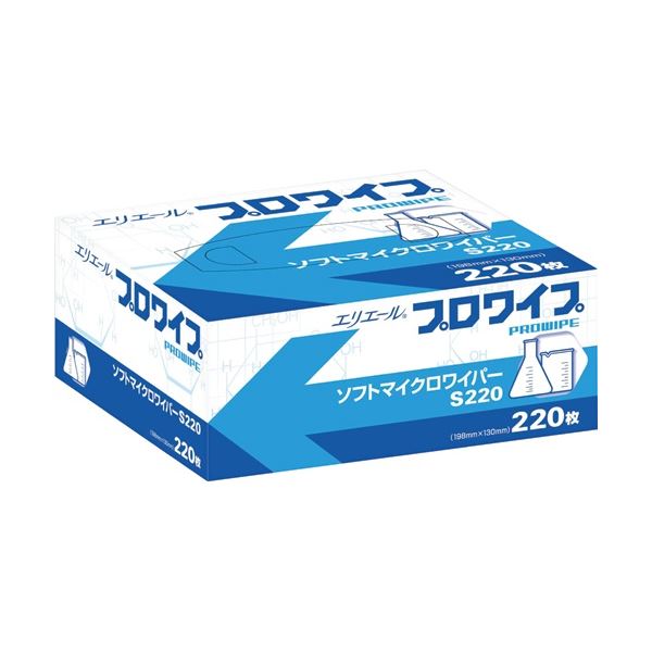 大王製紙 エリエール プロワイプソフトマイクロワイパー S220 1セット(15840枚：220枚×72パック) 16,253円