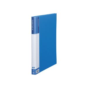 (まとめ) TANOSEE 読みやすい整理保存用具（裏張り入） A4タテ 40衣嚢 背幅23粍 青み 1仕掛ける（8冊）  〔×5仕掛ける〕【代引不可】【北海道・沖縄・離島送りとどける不可】