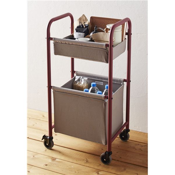 人気満点 楽天市場 バスケットワゴンラック 洗面台収納 2段 幅47cm 帆布バスケット薄型 深型 ヴィンテージローズ アメリカンランドリー 代引不可 北海道 沖縄 離島配送不可 フジックス 高い品質 Www Faan Gov Ng
