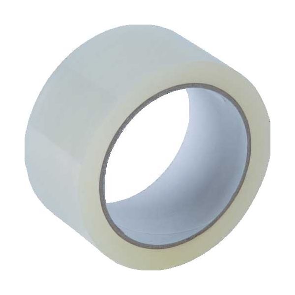 (まとめ) TRUSCO 梱包用OPPテープ 48mm×50m 厚み0.077mm TOPT-77 1巻 〔×10セット〕