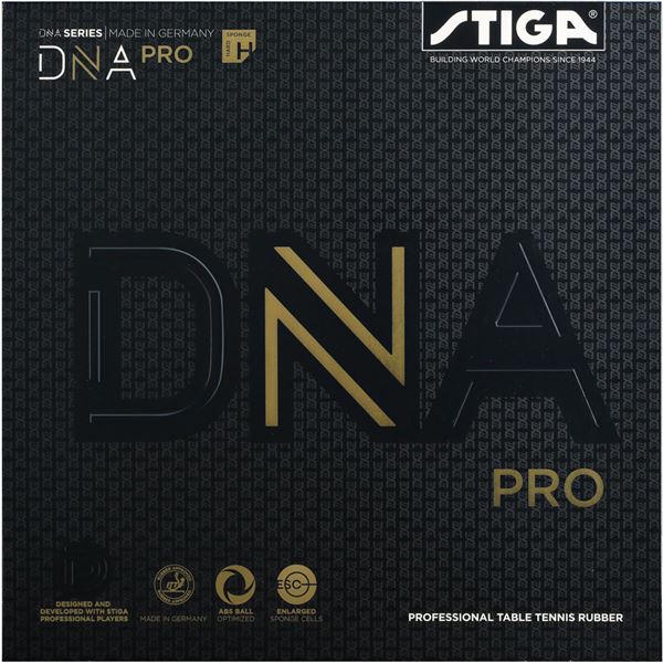 STIGA（スティガ） テンション系裏ソフトラバー DNA PRO H ディーエヌエー プロ H ブラック 特厚 【北海道・沖縄・離島配送不可】