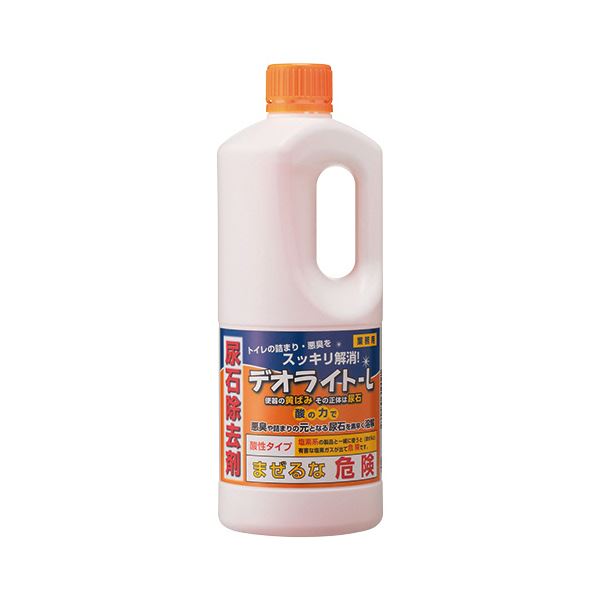 正規逆輸入品】 業務用尿石除去剤 12本 デオライトL1kg 和協産業 1セット トイレ用品