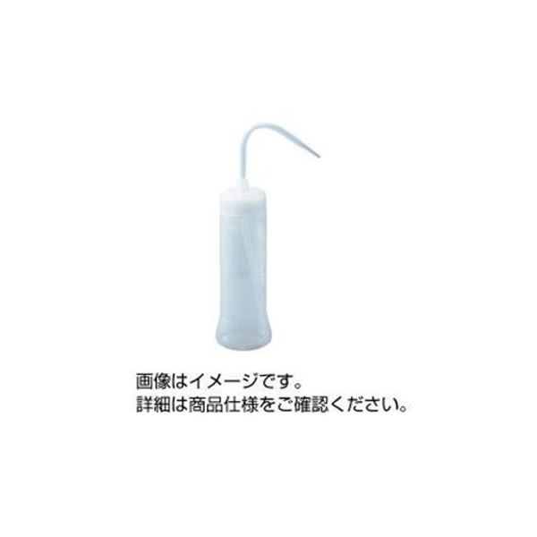 （まとめ）ポリ洗浄瓶 スリム型 BII型 400mL 〔×10セット〕 【北海道・沖縄・離島配送不可】