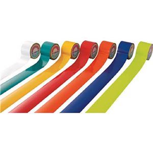 日本緑十字社 反射-50W ホワイト 50mm幅×10m 265011 1巻