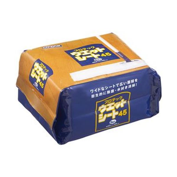 （まとめ）山崎産業 プロテック ウエットシート45220×480mm MO646-045X-MB 1パック（5枚）〔×20セット〕 【北海道・沖縄・離島配送不可】