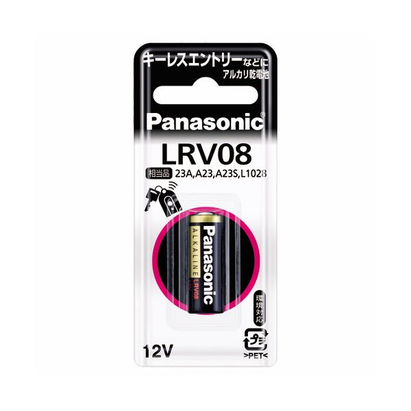 まとめ パナソニック アルカリ乾電池 12V形LR-V08 1BP 1本 〔×30セット〕 結婚祝い