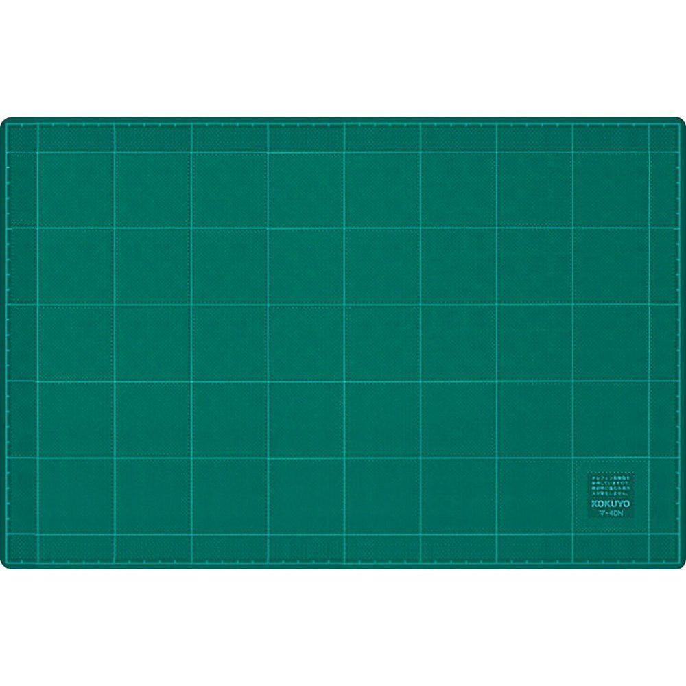 （まとめ買い）コクヨ 切り立てるつや消し 両面遣りかた 方眼罫 300×450粍 緑であること マ-42N 〔3枚仕掛ける〕【北海道・沖縄・離島送りとどける不可】