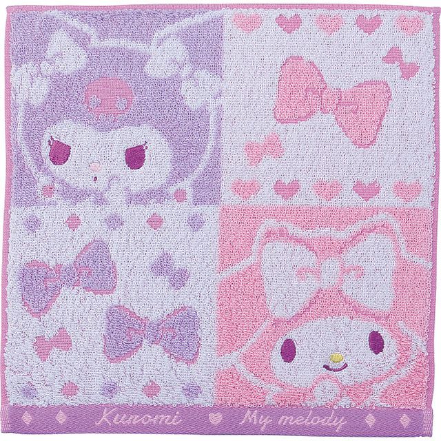 楽天市場】サンリオ タオルハンカチ マイメロディ&クロミ PN201500
