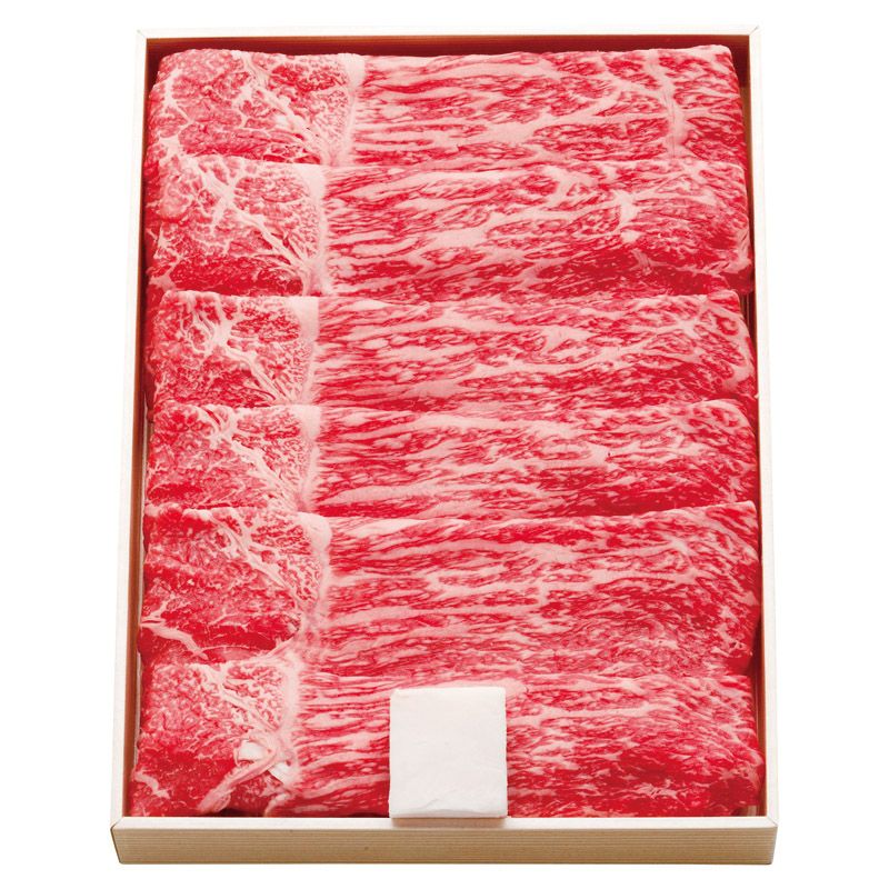 【ギフト】松阪牛ももすき焼き用400g 【北海道・沖縄・離島配送不可】|フジックス