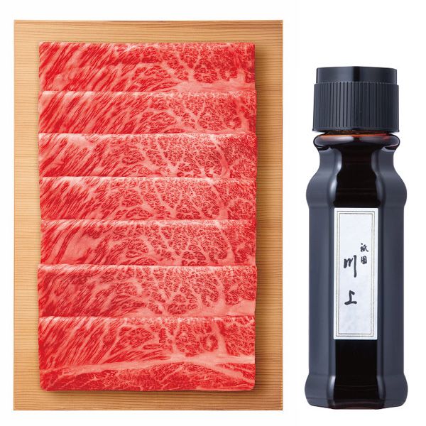 【ギフト】総本家 肉の大橋亭 近江牛 肩ロース すき焼き用(480g) 【全国配送可】｜フジックス
