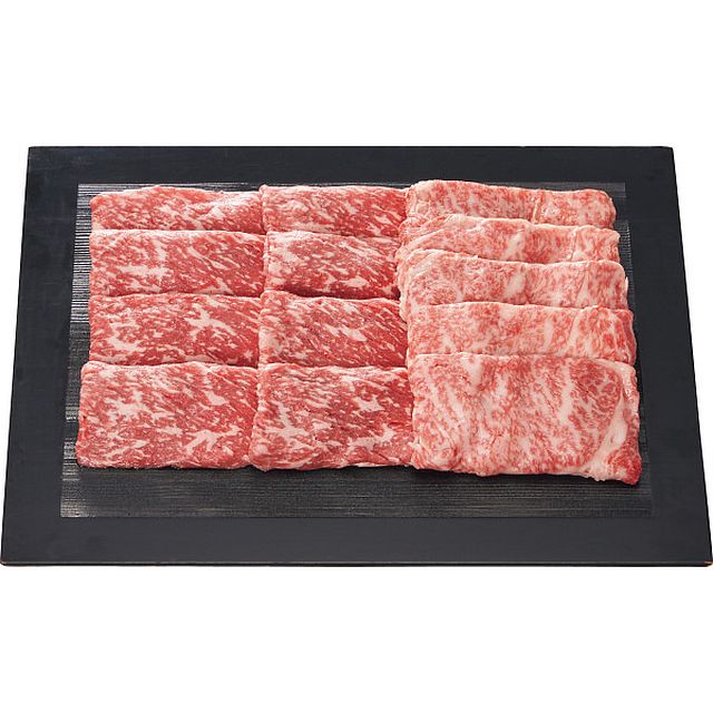 【お中元ギフト】銀座吉澤 黒毛和牛 モモ・肩ロース すき焼き用(計550g) 【申込締切7/30、お届け期間6月末～8/8】 【全国配送可】｜フジックス