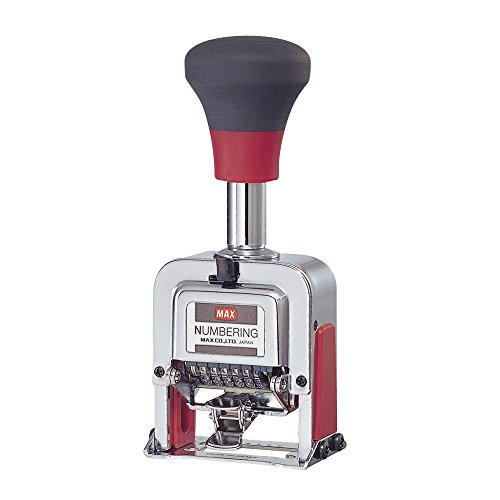（まとめ買い）マックス 手に分かりやすいナンバリング NR-607A NR-607A 00071562 〔3台仕掛ける〕【北海道・沖縄・離島送りとどける不可】