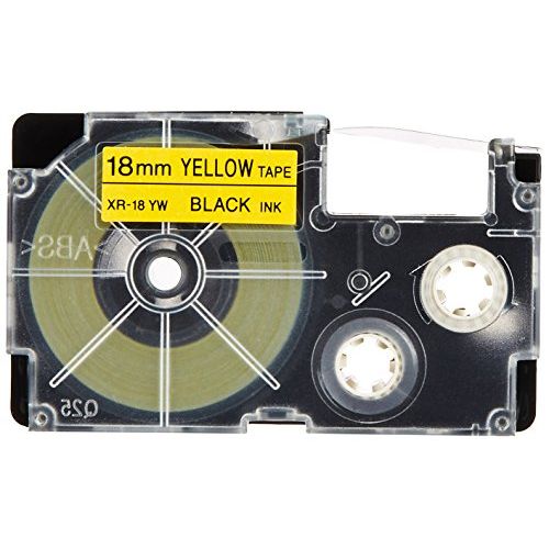 カシオ ネームランドエコテープ(5個入) XR-18YW-5P-E 00021508【北海道・沖縄・離島送りとどける不可】